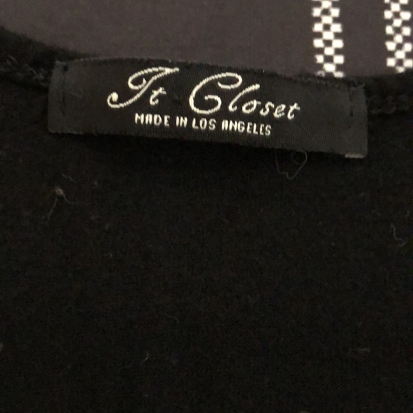 Soft black tank top - Picture 2 of 8